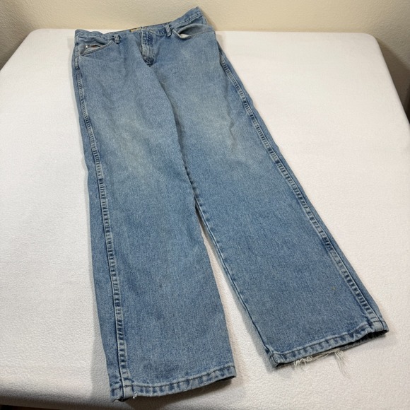 Wrangler 20X Style‎ Relaxed Straight Jeans 38x36 Rodeo Straight Leg Cotton - Picture 1 of 9